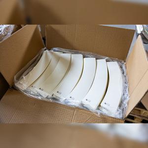 Custom Printing Disposable Double Side PE Coated Paper Fans