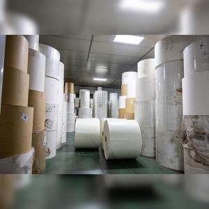 White and Brown Versatile Food Packaging Cup Stock Base Paper